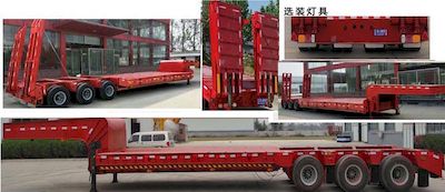 Lu Junda  XCD9400TDPXZ Low flatbed semi-trailer