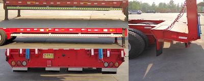 Lu Junda  XCD9400TDPXZ Low flatbed semi-trailer