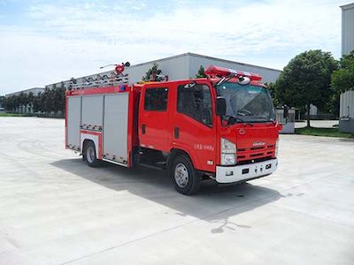 Chuanxiao brand automobiles SXF5100GXFSG35 Water tank fire truck