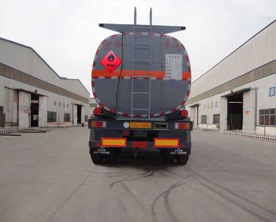 Zhengkang Hongtai brand automobiles HHT9405GRY Flammable liquid tank transport semi-trailer