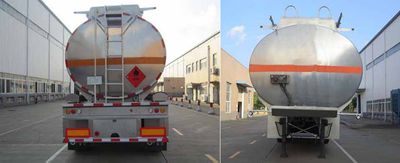 Yunli  LG9408GYY Aluminum alloy oil transport semi-trailer