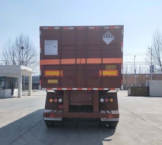 Zhongji Huashuo brand automobiles XHS9401XZW Miscellaneous dangerous goods box transport semi-trailer