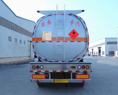 Zhengkang Hongtai brand automobiles HHT9408GYY Oil transport semi-trailer