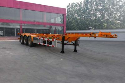 Hengze Xiangjun  LLD9400TWYE Transport semi-trailer of dangerous goods tank frame