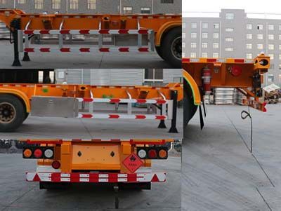 Hengze Xiangjun  LLD9400TWYE Transport semi-trailer of dangerous goods tank frame