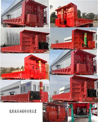 Liangshan Yuantian  AYC9400ZH tipping chassis 