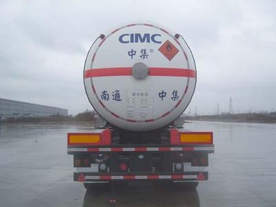 CIMC NTV9400GHYR Chemical liquid transportation semi-trailer