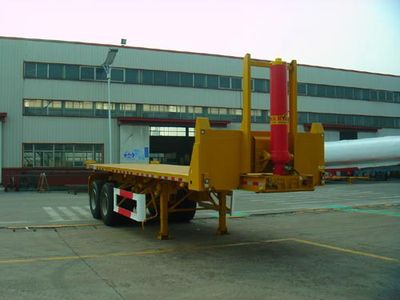 Tonghua THT9350ZZXPFlat dump semi-trailer