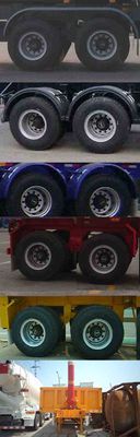 Tonghua  THT9350ZZXP Flat dump semi-trailer