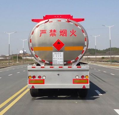 Ruijiang  WL9400GRY Aluminum alloy flammable liquid tank transport semi-trailer