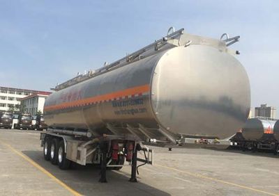 Changhua  HCH9406GRYLY Aluminum alloy flammable liquid tank transport semi-trailer