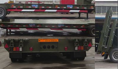 Yangjia  LHL9371TDP Low flatbed semi-trailer