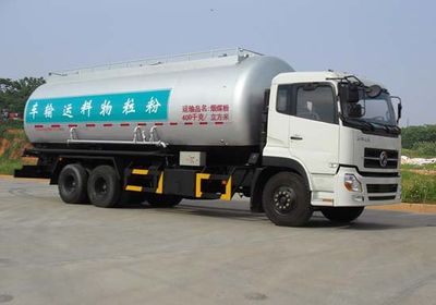 Huatong brand automobiles HCQ5250GFLA9 Low density powder material transport vehicle