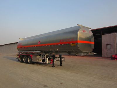 Zhengkang Hongtai brand automobiles HHT9400GYYB Aluminum alloy oil transport semi-trailer