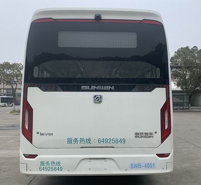 Shenwo  SWB6129BEV96G Pure electric low floor city buses