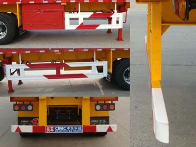 Huajun  ZCZ9401CCYBYE Gantry transport semi-trailer