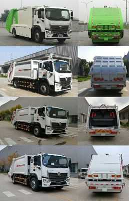 Foton  BJ5182ZYSE6H1 Compressed garbage truck