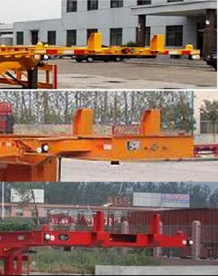 Hualiang Tianhong  LJN9350TWY Transport semi-trailer of dangerous goods tank frame