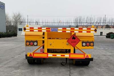 Hualiang Tianhong  LJN9350TWY Transport semi-trailer of dangerous goods tank frame