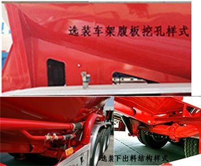 Shengrun  SKW9405GFL2 Medium density powder material transportation semi-trailer