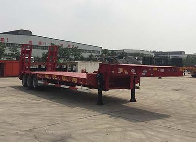 Huajun ZCZ9392TDPHLow flatbed semi-trailer