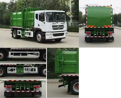 Huatong brand automobiles HCQ5180TCADF6 Kitchen waste truck