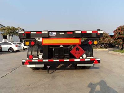 Hongtu  HT9400TWY Transport semi-trailer of dangerous goods tank frame