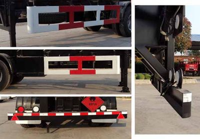 Hongtu  HT9400TWY Transport semi-trailer of dangerous goods tank frame