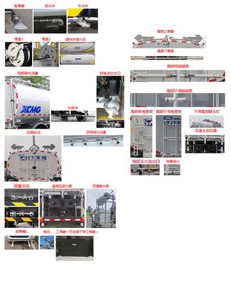 XCMG  DXA5180GPSSA6 watering lorry 