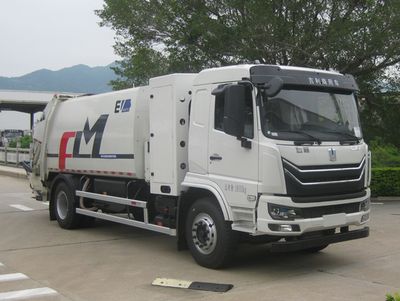 Fulongma FLM5180ZYSJSBEVKPure electric compression garbage truck