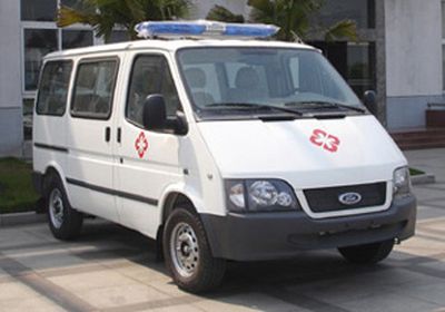 Jiangling Quanshun brand automobiles JX5047XJHMA ambulance