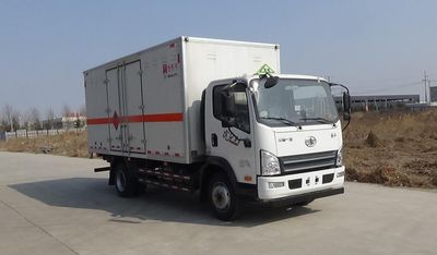 Hongxingda  SJR5121XRQ6 Flammable gas box transport vehicle