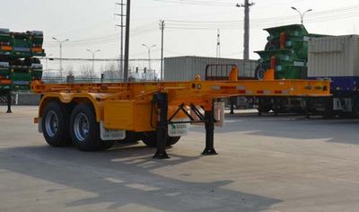 Tianjun Dejin brand automobiles TJV9350TWYG Transport semi-trailer of dangerous goods tank frame