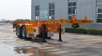 Tianjun Dejin brand automobiles TJV9350TWYG Transport semi-trailer of dangerous goods tank frame