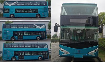 Wanda  WD6117BEVSG01 Pure electric double decker city buses