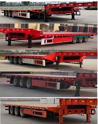 Zhonglian Xiangsheng brand automobiles XTC9400TDP Low flatbed semi-trailer