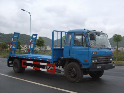 Zhongqi brand automobiles ZQZ5130TPB Special flatbed transport vehicle