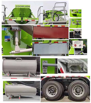 Zhonglian Automobile ZLJ5311GJBE6F Concrete mixing transport vehicle