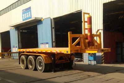 Liangshan Dongyue CSQ9405ZZXPFlat dump semi-trailer