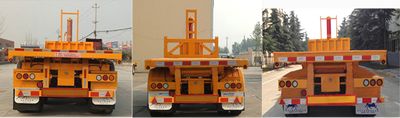 Liangshan Dongyue  CSQ9405ZZXP Flat dump semi-trailer