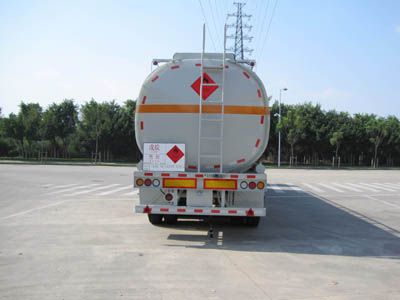 CIMC ZJV9403GRYSZ Flammable liquid tank transport semi-trailer