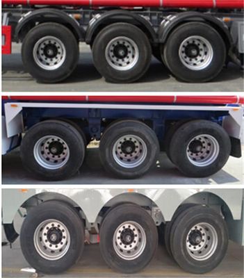 Haifulong  PC9401GYY1 Aluminum alloy oil transport semi-trailer