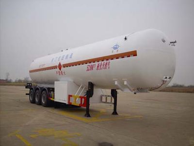 Hongtu  HT9401GDY Low temperature liquid transport semi-trailer