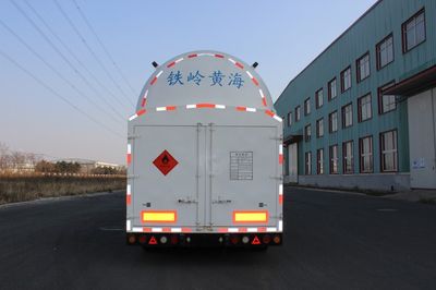 Huanghai  THH9402GDYA Low temperature liquid transport semi-trailer