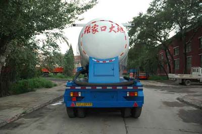 Zhang Tuo license plate car ZTC9403GFL Powder material transportation semi-trailer