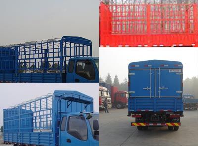 Jianghuai brand automobiles HFC5141CCYP91K1D4V Grate type transport vehicle