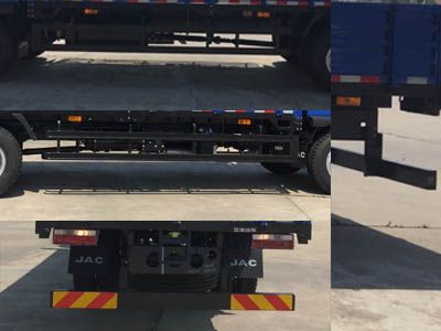 Jianghuai brand automobiles HFC5141CCYP91K1D4V Grate type transport vehicle