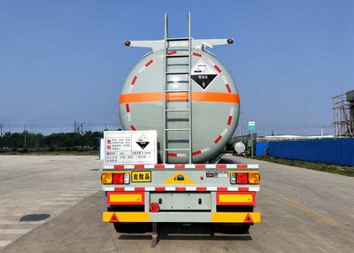 Chufeng  HQG9406GFW3 Tank transport semi-trailer for corrosive substances