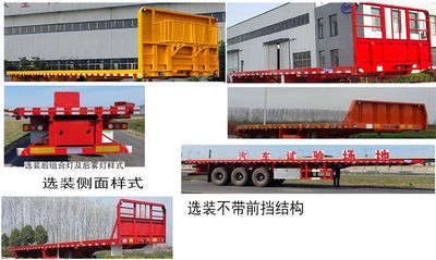 Benyuda  WHY9400TPB Flat transport semi-trailer