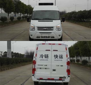 Jiangling Quanshun brand automobiles JX5039XLCXJM Refrigerated truck